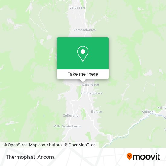 Thermoplast map