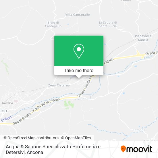 Acqua & Sapone Specializzato Profumeria e Detersivi map