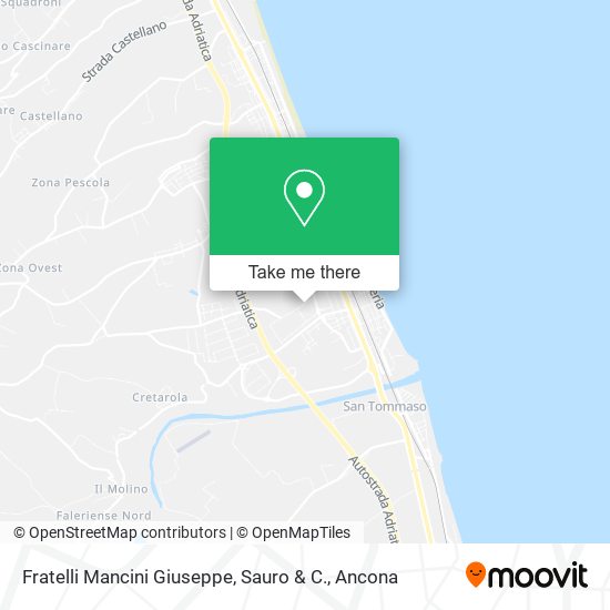 Fratelli Mancini Giuseppe, Sauro & C. map