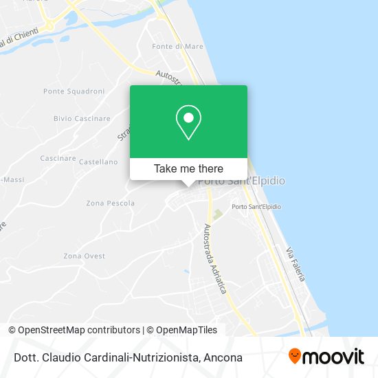Dott. Claudio Cardinali-Nutrizionista map