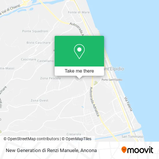 New Generation di Renzi Manuele map