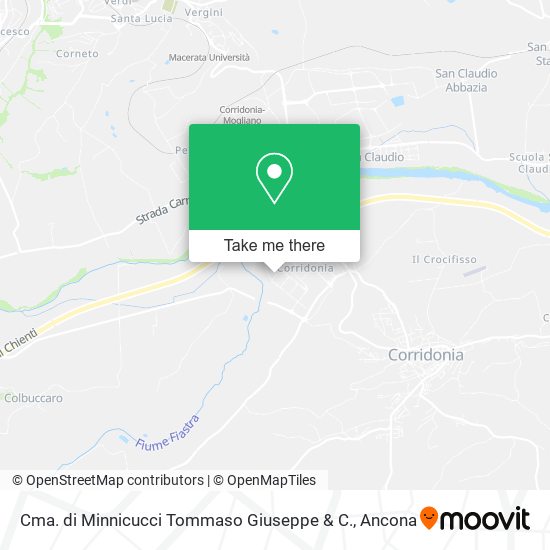 Cma. di Minnicucci Tommaso Giuseppe & C. map