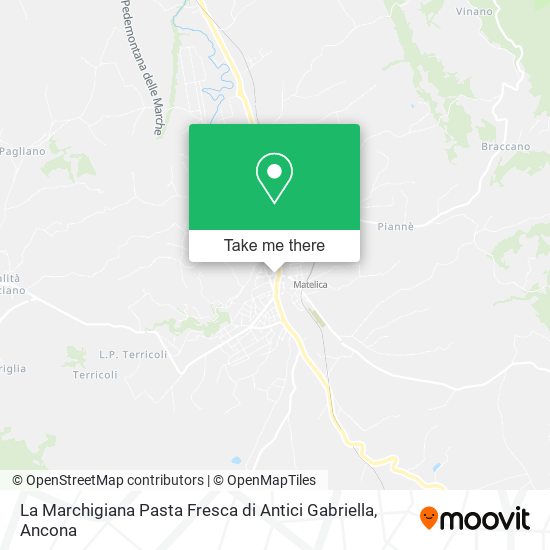 La Marchigiana Pasta Fresca di Antici Gabriella map