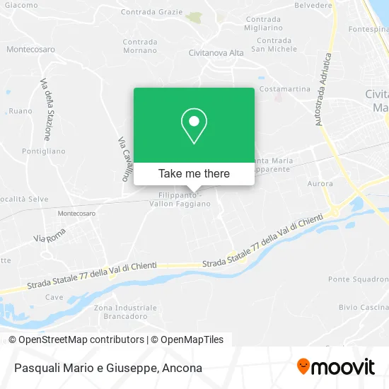 Pasquali Mario e Giuseppe map