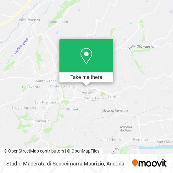 Studio Macerata di Scuccimarra Maurizio map
