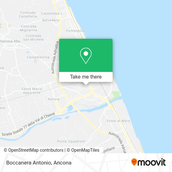 Boccanera Antonio map