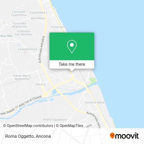 Roma Oggetto map