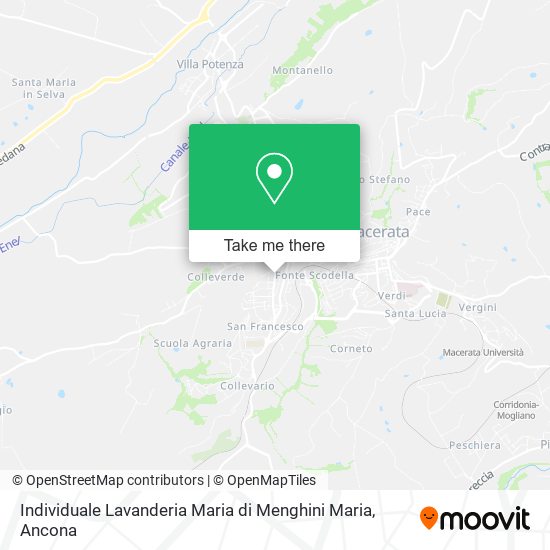 Individuale Lavanderia Maria di Menghini Maria map