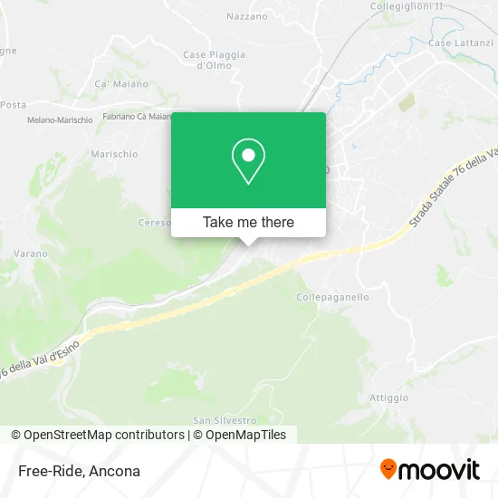 Free-Ride map