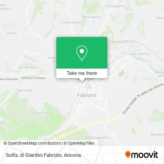 Solfa. di Giardini Fabrizio map
