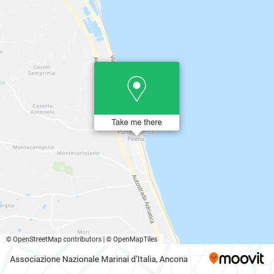 Associazione Nazionale Marinai d'Italia map