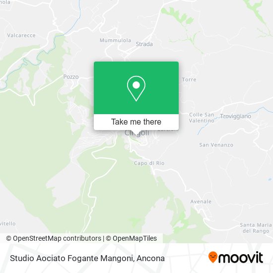 Studio Aociato Fogante Mangoni map