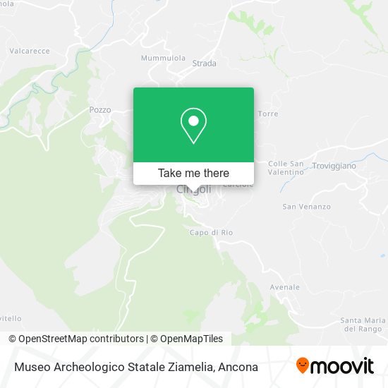 Museo Archeologico Statale Ziamelia map