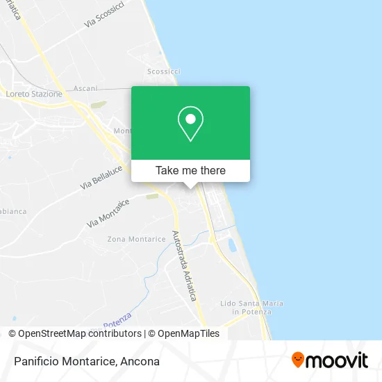 Panificio Montarice map