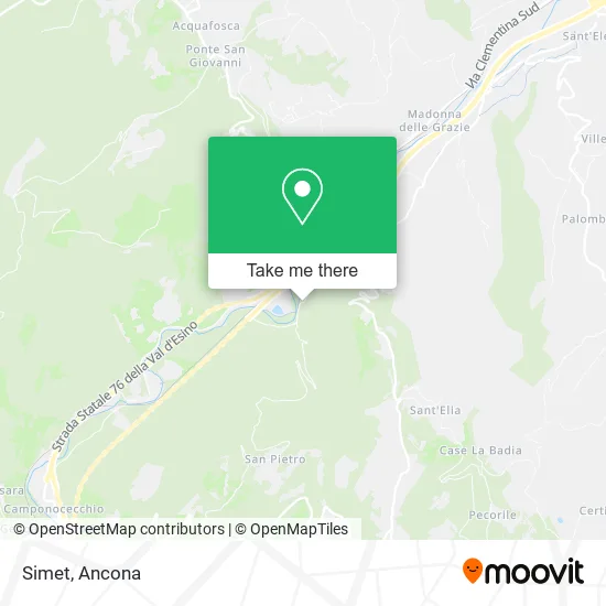 Simet map