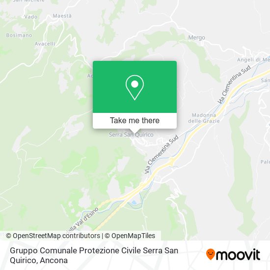 Gruppo Comunale Protezione Civile Serra San Quirico map