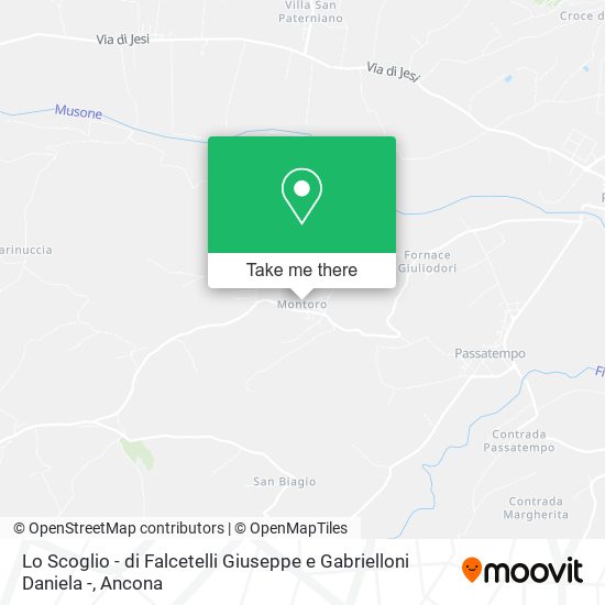 Lo Scoglio - di Falcetelli Giuseppe e Gabrielloni Daniela - map