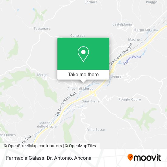 Farmacia Galassi Dr. Antonio map