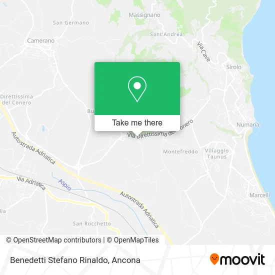 Benedetti Stefano Rinaldo map