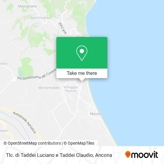 Tlc. di Taddei Luciano e Taddei Claudio map