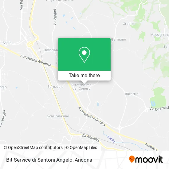 Bit Service di Santoni Angelo map