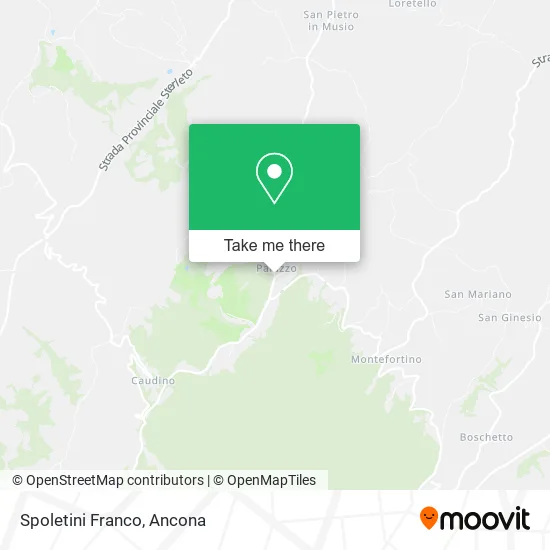 Spoletini Franco map