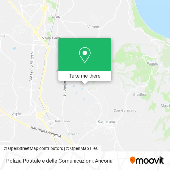 Polizia Postale e delle Comunicazioni map
