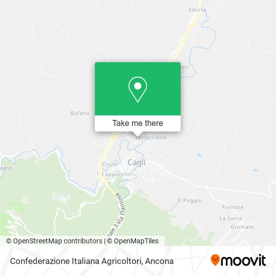 Confederazione Italiana Agricoltori map