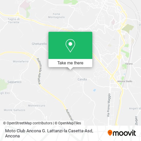 Moto Club Ancona G. Lattanzi-la Casetta-Asd map