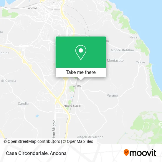 Casa Circondariale map