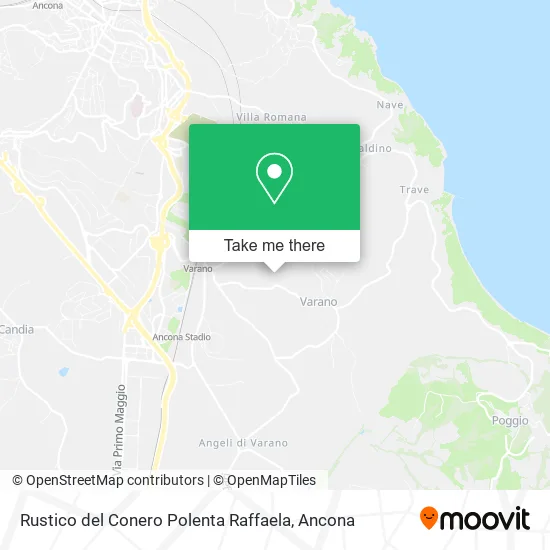 Rustic Conero Polenta Raffaela map