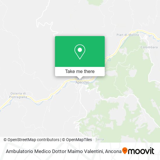 Ambulatorio Medico Dottor Maimo Valentini map