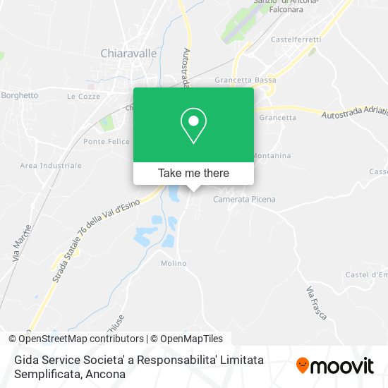 Gida Service Societa' a Responsabilita' Limitata Semplificata map
