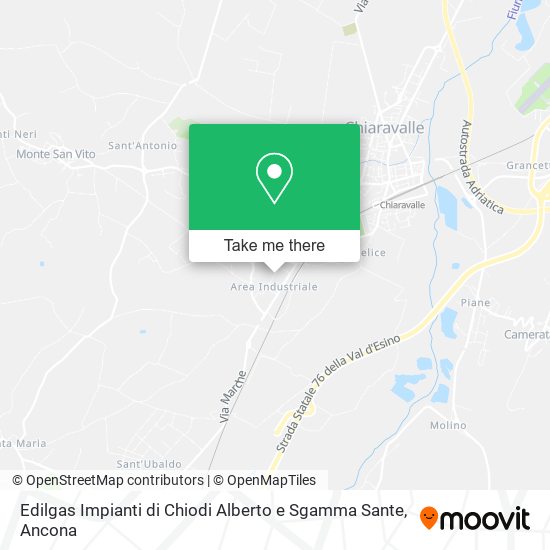 Edilgas Impianti di Chiodi Alberto e Sgamma Sante map