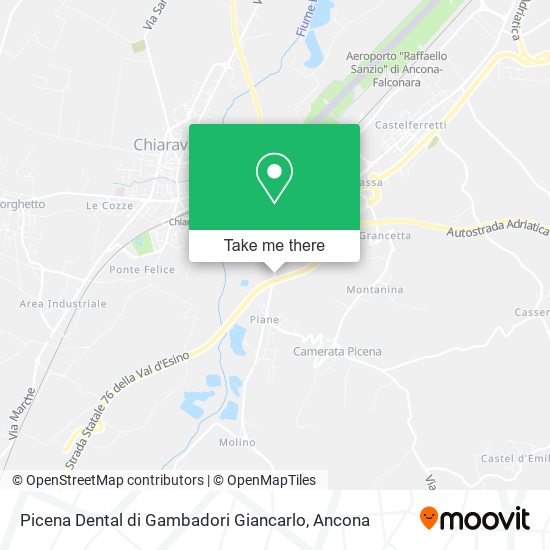 Picena Dental di Gambadori Giancarlo map