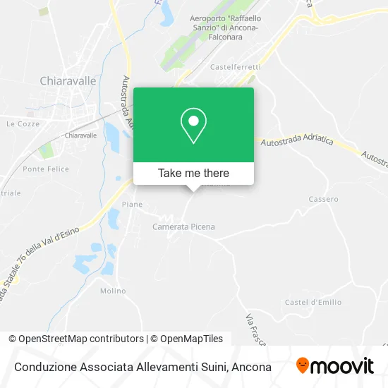 Conduzione Associata Allevamenti Suini map