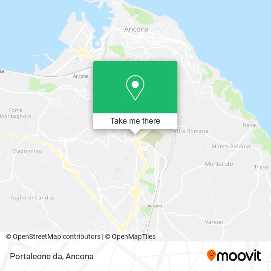 Portaleone da map