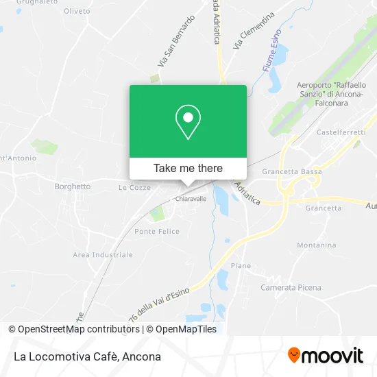 La Locomotiva Cafè map