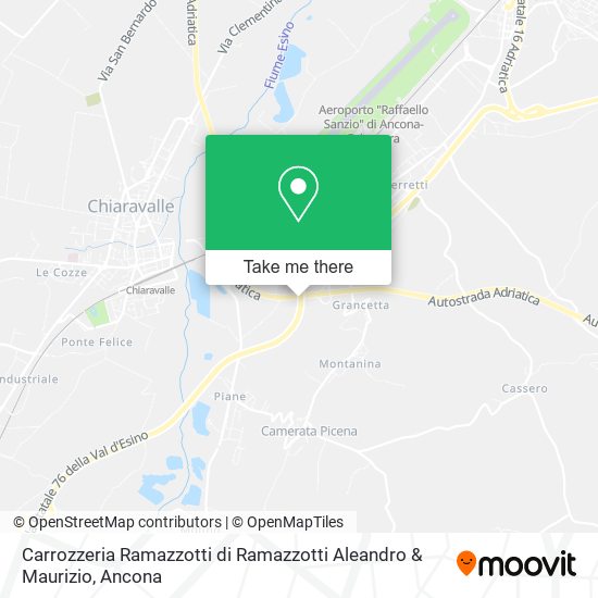 Carrozzeria Ramazzotti di Ramazzotti Aleandro & Maurizio map
