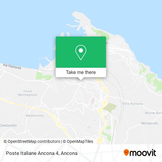 Poste Italiane Ancona 4 map