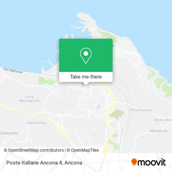 Poste Italiane Ancona 4 map
