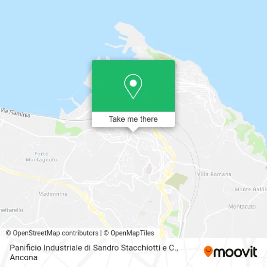 Industrial Bakery by Sandro Stacchiotti & Co. map