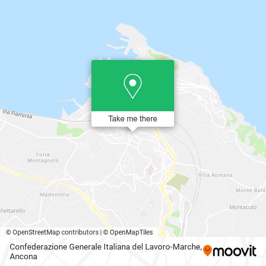 Confederazione Generale Italiana del Lavoro-Marche map