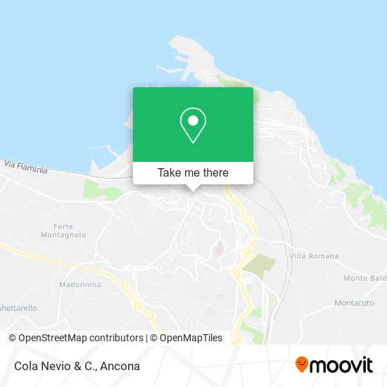 Cola Nevio & C. map