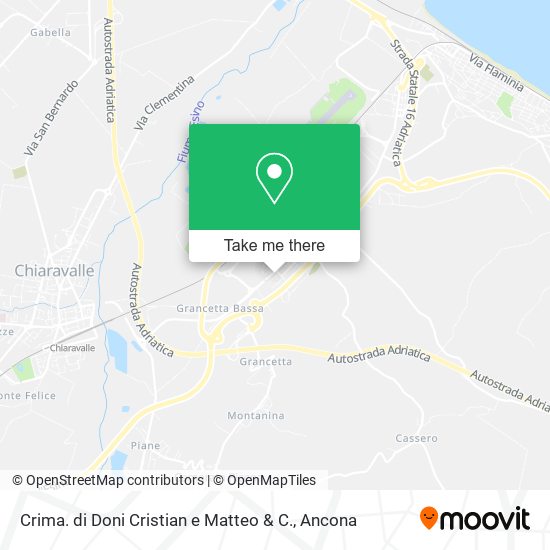 Crima. di Doni Cristian e Matteo & C. map