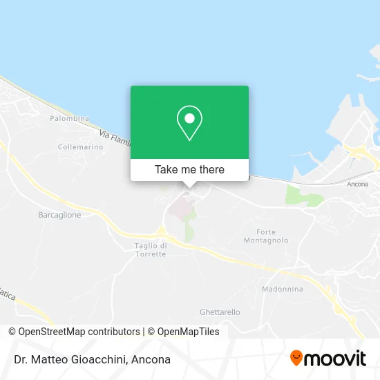 Dr. Matteo Gioacchini map