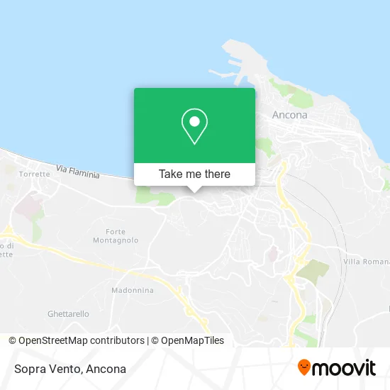 Sopra Vento map