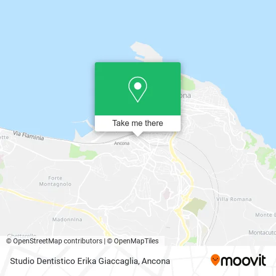 Studio Dentistico Erika Giaccaglia map