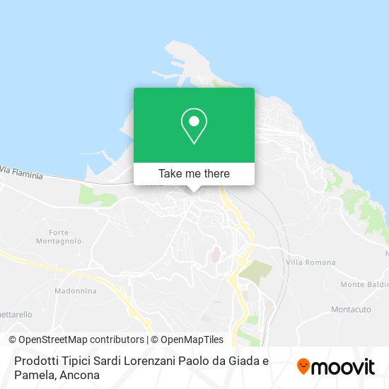 Prodotti Tipici Sardi Lorenzani Paolo da Giada e Pamela map