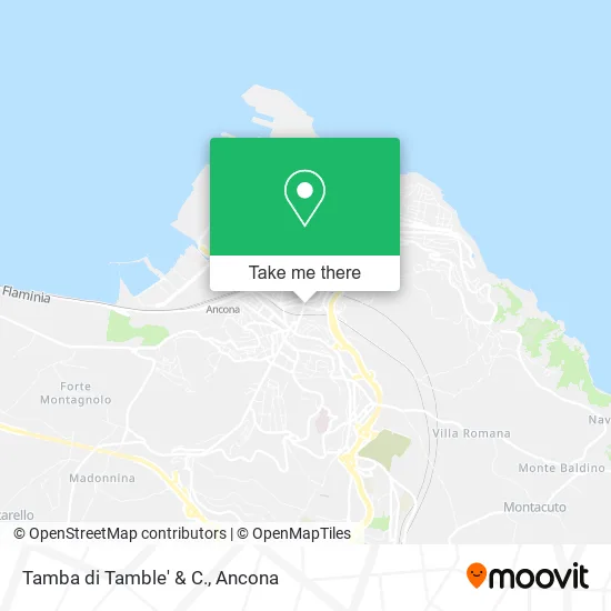 Tamba di Tamble' & C. map